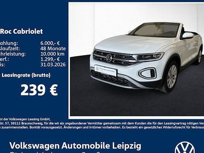 Neu VW T-Roc Style 116 PS (85 kW) 2025 Weiß SUV