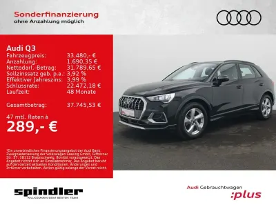Gebraucht Audi Q3 Advanced Plus 150 PS (110 kW) 2025 Mythosschwarz metallic SUV