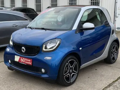 Gebraucht Smart ForTwo Coupé Prime 90 PS (66 kW) 2018 Blau Coupé