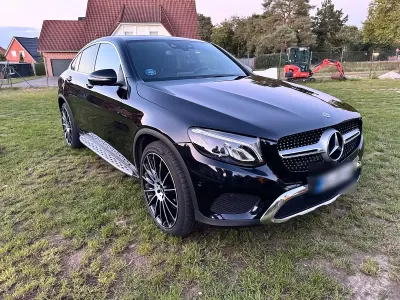 Used Mercedes GLC350 258 HP (189 kW) 2017 Black Coupe