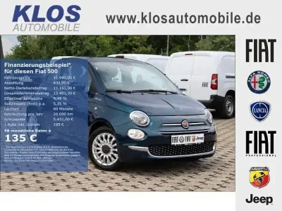 Gebraucht Fiat 500 Dolcevita 71 PS (52 kW) 2022 Blau dipinto di blu metallic Limousine