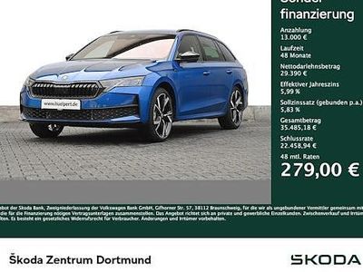 Blau Gebraucht 2025 Skoda Octavia SportLine Kombi | 42.333 €