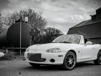 Gebraucht Mazda MX5 110 PS (80 kW) 2001 Weiß Cabrio