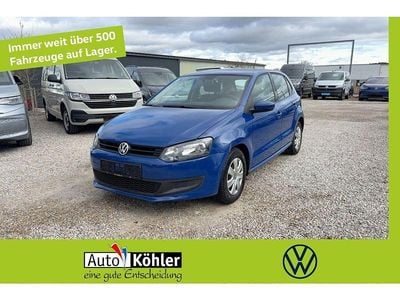 Gebraucht VW Polo Trendline 60 PS (44 kW) 2010 Blau Kleinwagen
