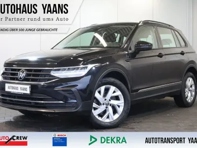 Gebraucht VW Tiguan Life 200 PS (147 kW) 2022 Schwarz SUV