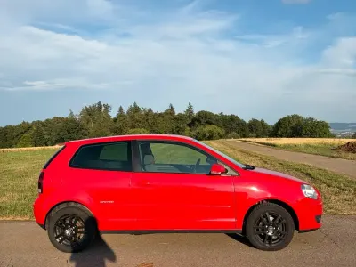 Gebraucht VW Polo United 69 PS (50 kW) 2008 Rot Kleinwagen
