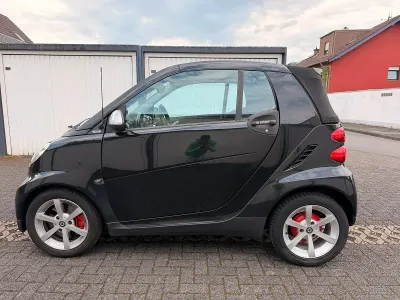 Gebraucht Smart ForTwo Cabrio 71 PS (52 kW) 2008 Schwarz Cabrio