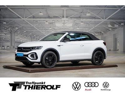 Gebraucht VW T-Roc Cabriolet Style 150 PS (110 kW) 2025 Pure white schwarz Cabrio