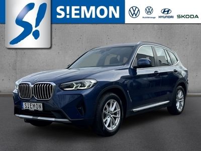 Gebraucht BMW X3 Sport Line 190 PS (139 kW) 2021 Blau SUV