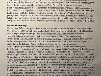 Gebraucht Mercedes C400 AMG line 333 PS (244 kW) 2020 Weiß Kombi