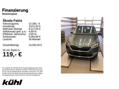 Gebraucht Skoda Fabia Ambition 95 PS (69 kW) 2019 Grau Kombi