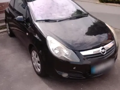 Gebraucht Opel Corsa 90 PS (66 kW) 2008 Schwarz Kleinwagen