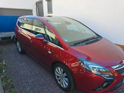 Gebraucht Opel Zafira Tourer Innovation 140 PS (102 kW) 2013 Rot Van / Kleinbus