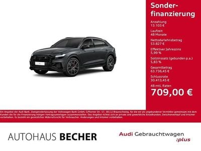Gebraucht Audi Q8 Competition 286 PS (210 kW) 2023 Daytonagrau perleffekt SUV