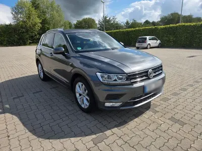 Gebraucht VW Tiguan Highline 150 PS (110 kW) 2017 Grau SUV