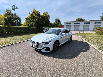 Weiß Gebraucht 2021 VW Arteon R-line Kombi | 28.999 € (Fairer Preis)