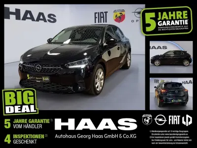 Gebraucht Opel Corsa Elegance 101 PS (74 kW) 2023 Diamant schwarz/karbon schwarz (metallic) Kleinwagen