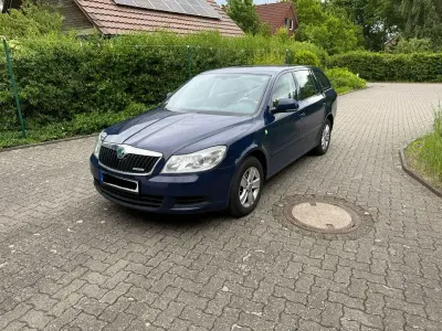 Usado Skoda Octavia 105 CV (77 kW) 2013 Azul Familiar