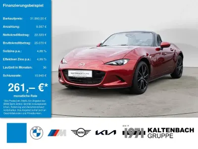 Używany Mazda MX5 Exclusive-Line 184 KM (135 kW) 2024 Czerwony Kabriolet