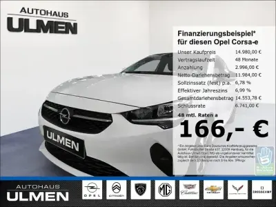Usata Opel Corsa-e Edition 100 kW (136 CV) 2022 Bianco Utilitaria