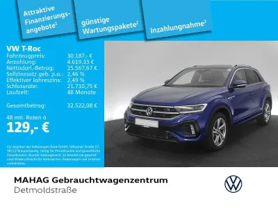 Gebraucht VW T-Roc R-line 150 PS (110 kW) 2025 Lapiz blue metallic SUV