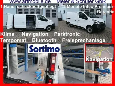 Gebraucht Opel Vivaro 121 PS (88 kW) 2018 Weiß Van / Kleinbus