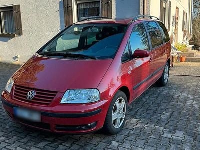 Usata VW Sharan 204 CV (150 kW) 2002 Rosso Monovolume