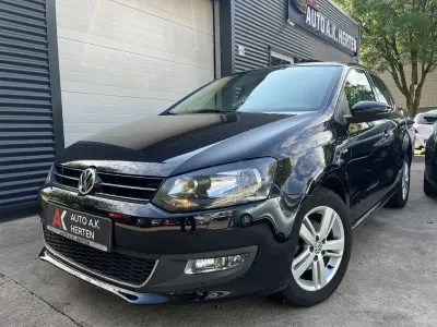 Gebraucht VW Polo Match 69 PS (50 kW) 2012 Schwarz Kleinwagen