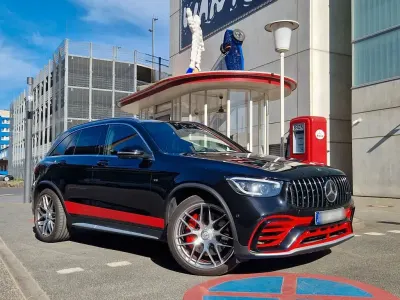 Gebraucht Mercedes GLC63 AMG AMG 510 PS (375 kW) 2021 Schwarz SUV