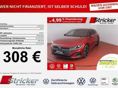 Gebraucht VW Arteon R-line 200 PS (147 kW) 2021 Kings red metallic Kombi