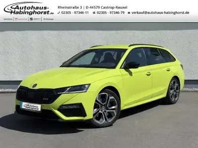 Gebraucht Skoda Octavia RS 245 PS (180 kW) 2022 Mamba grün Kombi