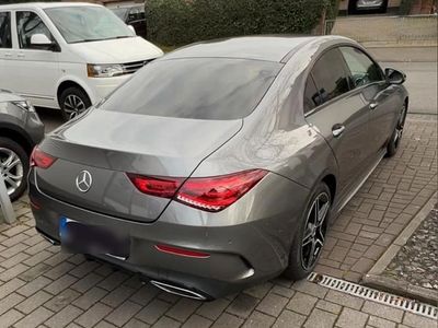 Grau Gebraucht 2019 Mercedes CLA200 AMG line Plus Coupé | 27.999 € (Fairer Preis)