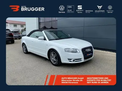 Gebraucht Audi A4 Cabriolet S-Line 163 PS (119 kW) 2008 Ibisweiß Cabrio