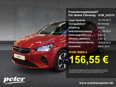 Gebraucht Opel Corsa-e Edition 100 kW (136 PS) 2021 Rot Kleinwagen