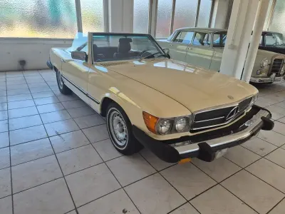 Gebraucht Mercedes SL450 224 PS (164 kW) 1980 Beige Cabrio