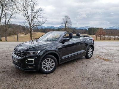 Usata VW T-Roc Cabriolet R-line 150 CV (110 kW) 2021 Nero Cabrio