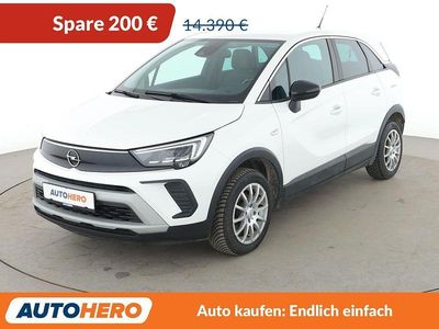 Gebraucht Opel Crossland X Elegance 110 PS (80 kW) 2022 Weiß SUV