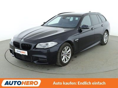 Gebraucht BMW 525 Sport Line 218 PS (160 kW) 2017 Schwarz Kombi
