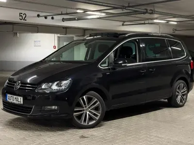 Gebraucht VW Sharan 177 PS (130 kW) 2014 Schwarz Van / Kleinbus