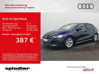 Gebraucht Audi A3 S-Line 150 PS (110 kW) 2025 Navarrablau metallic Limousine