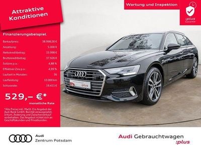 Mythosschwarz metallic Gebraucht 2021 Audi A6 Ambiente Kombi | 38.998 € (Fairer Preis)