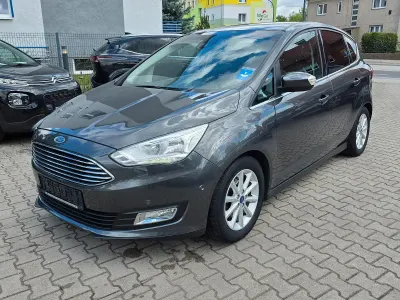 Gebraucht Ford C-MAX Titanium 150 PS (110 kW) 2018 Magneticgrau (metallic) Van / Kleinbus