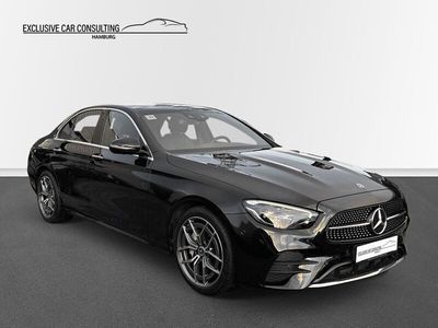 Schwarz Gebraucht 2022 Mercedes E200 AMG line Limousine | 41.990 € (Fairer Preis)