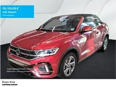 Gebraucht VW T-Roc Cabriolet R-line 150 PS (110 kW) 2025 Rot Cabrio