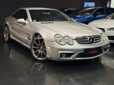 Gebraucht Mercedes SL500 AMG 306 PS (225 kW) 2002 Silber Cabrio