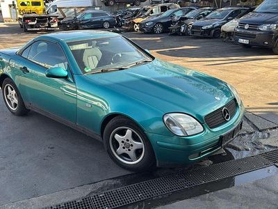 Gebraucht Mercedes SLK200 136 PS (100 kW) 1999 Grün Cabrio
