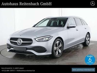 Lack hightechsilber Gebraucht 2024 Mercedes C220 Avantgarde Kombi | 37.999 € (Fairer Preis)