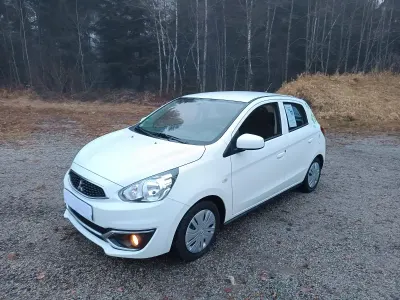 Gebraucht Mitsubishi Space Star 71 PS (52 kW) 2019 Weiß Kleinwagen