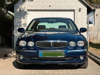 Second-hand Jaguar X-type 204 CP (150 kW) 2003 Albastru Berlinǎ