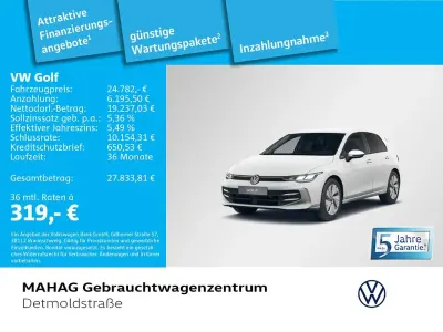 Neu VW Golf VIII Life 116 PS (85 kW) 2026 Grenadillschwarz metallic Limousine